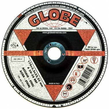 Круг зачистной Globe А30-36R 230х7.0х22.2